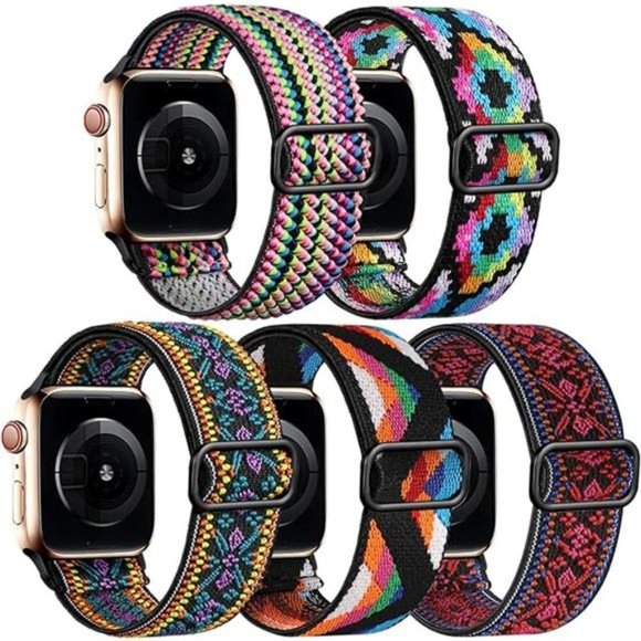 NEW 5 pack Boho Apple Watch Bands - Picture 6 of 6